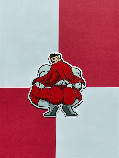 THICC Omni-man Sticker Meme Vinyl Stickers Invincible Show - Etsy