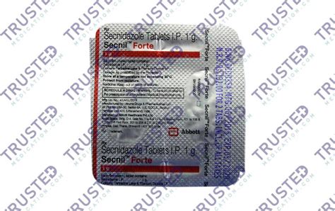 Buy Seczole Online (Secnidazole): Uses, Dosage, Side Effects & Price