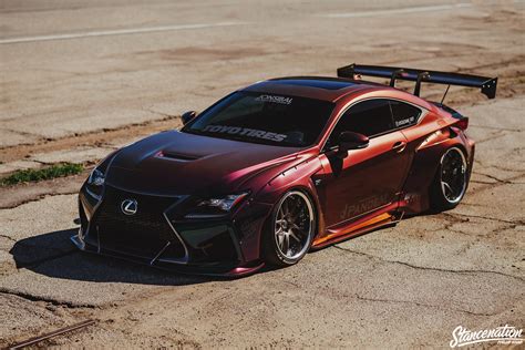 Chasing Passion // Dana Balthasar's Pandem Lexus RC-F. | StanceNation™ // Form > Function