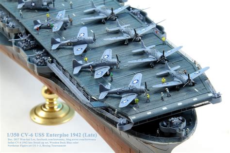 1/350 CV-6 USS Enterprise 1942 Late Version | iModeler