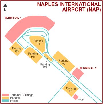 Naples International Airport Map