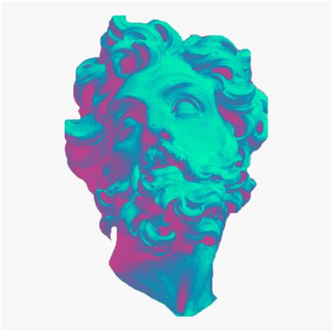 Transparent Vaporwave Png - Vaporwave Statue Aesthetic, Png Download , Transparent Png Image ...