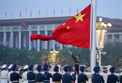 In Pictures: China National Day flag-raising ceremony held in Tiananmen ...