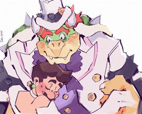 Wedding bowuigi 🤍 | Super mario art, Mario art, Super mario and luigi