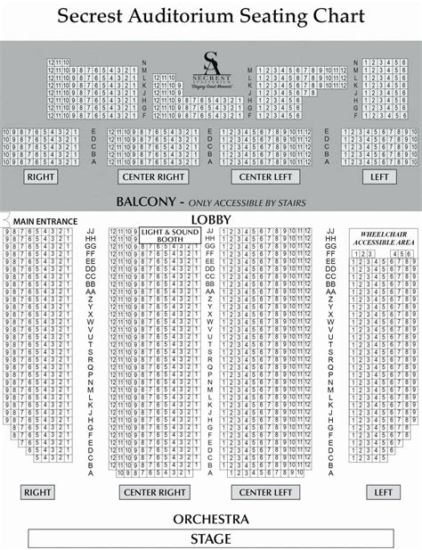 Orpheum Theater Seating Chart - Asking List