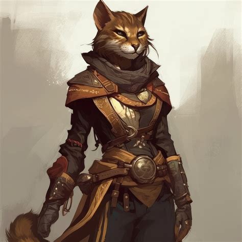 Tabaxi Rogue - Etsy