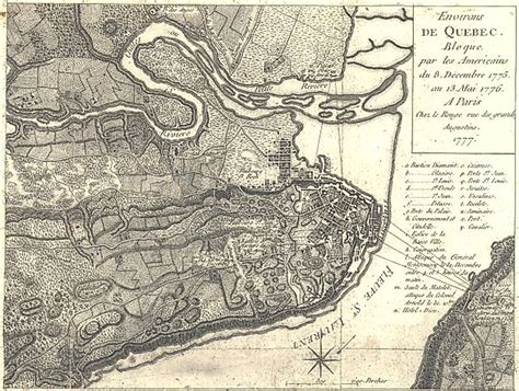 Battle of Quebec - The American Revolutionary War - WorldAtlas.com