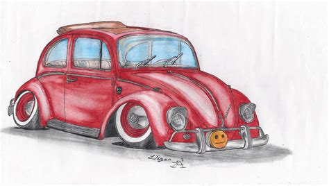 65' VW Beetle 1300 stanced by Mister-Lou on DeviantArt