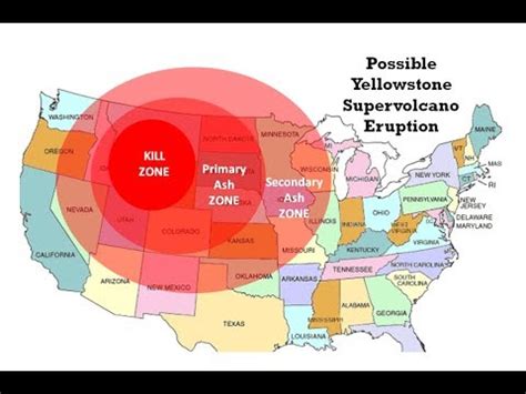 Yellowstone Super Volcano Could Explode With Devastating Hydrothermal Eruption - Prediction Maps ...