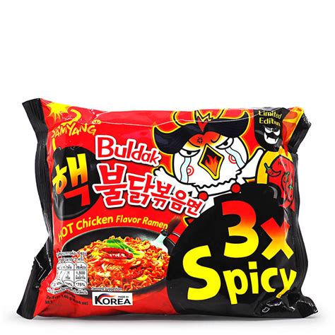 Samyang Limited Edition 3x Spicy Hot Chicken Ramen Noodles – ChilliBOM