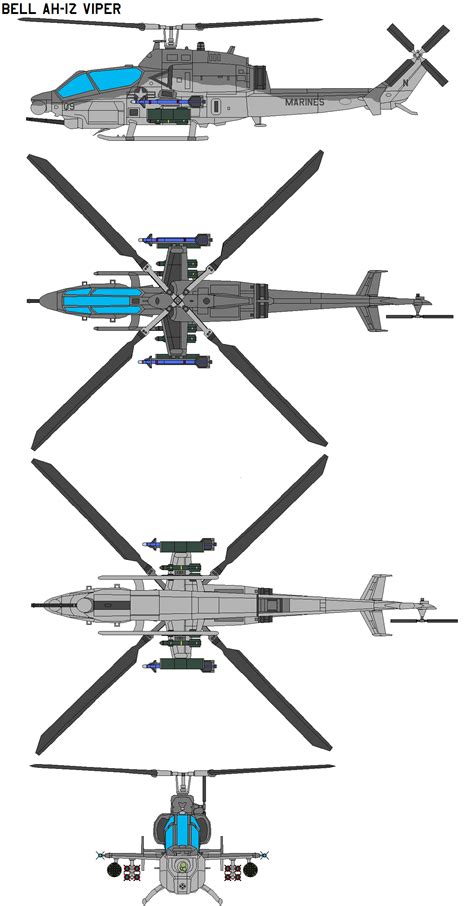 Bell AH-1Z Viper by bagera3005 on DeviantArt