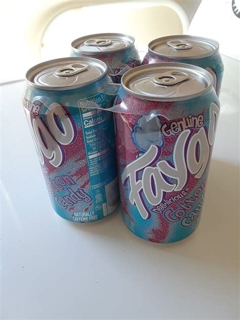 Faygo-Cotton Candy Soda Pop 12oz (4pk) Cans ICP Drink NEW !!!! | eBay