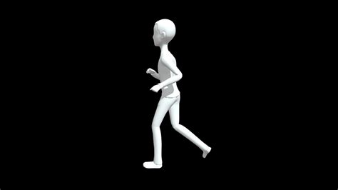 Animated Microsoft Paint 3D Man Runs in Circle - Download Free 3D model ...