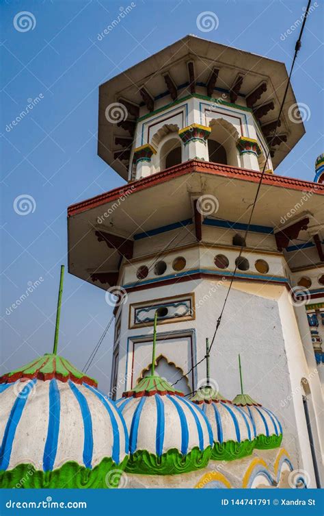 Janaki Mandir Temple in Janakpur in Nepal Stock Image - Image of monument, landmark: 144741791