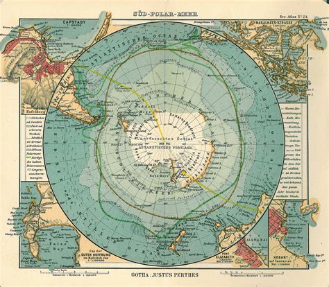 Antártida | Mapas Geográficos de La Antártida - Mundo Hispánico™