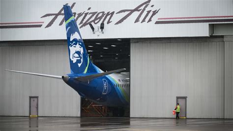 Alaska Airlines begins preliminary inspections on its grounded Boeing ...