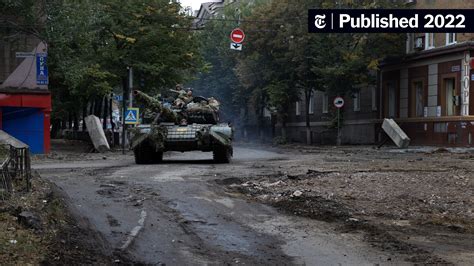 An Eastern City Under Attack Wonders How Far Ukraine’s Offensive Can Go - The New York Times