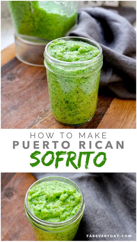 Recipe: How to Make Homemade Puerto Rican Sofrito - Fab Everyday