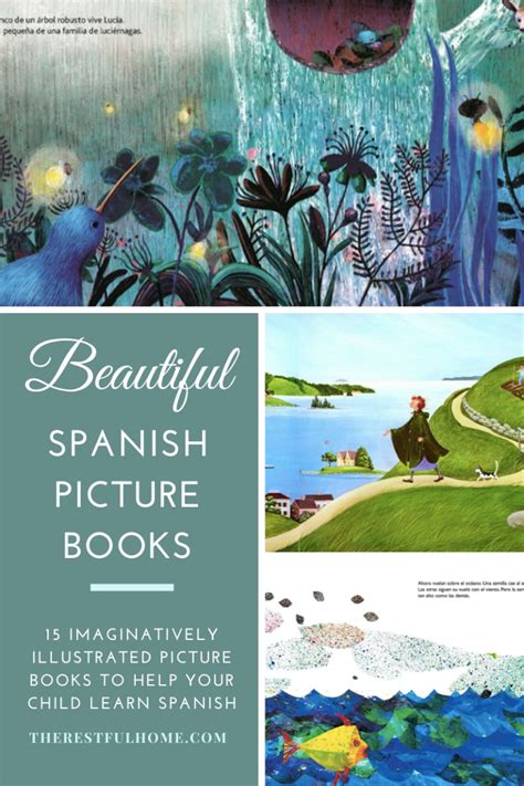 Beautiful Spanish Picture Books for Children - The Restful Home