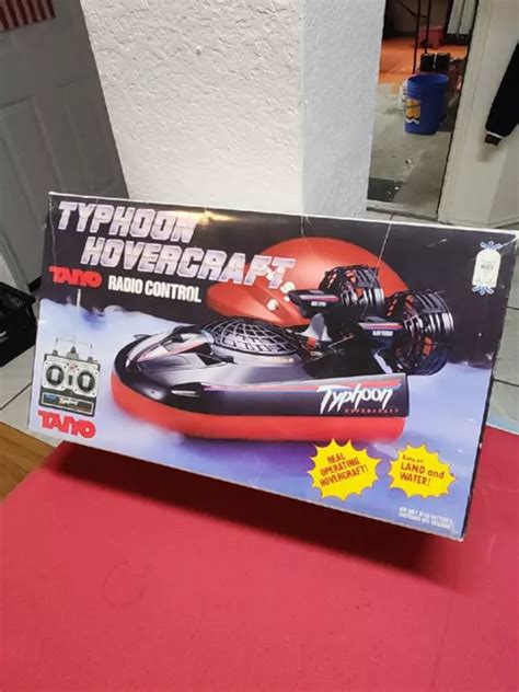 VINTAGE 1980’S TAIYO RC Typhoon Hovercraft Radio Control Terrific condition wBOX $171.99 - PicClick