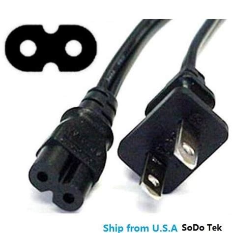 2 Prong Printer Power Cord/Printer Power Cable for Canon PIXMA iP2600 ...