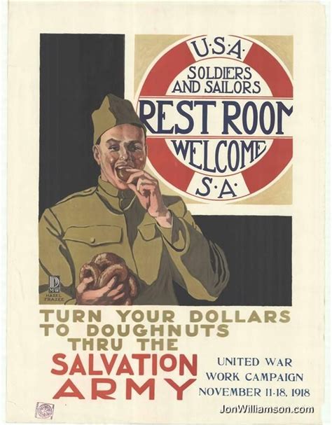 Salvation Army Vintage Poster | Salvation army, Army history, Patriotic ...