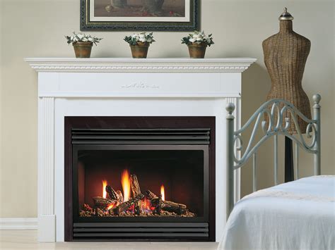 33" Zero Clearance Gas Fireplace - Heater (LP - Millivolt Ignition)