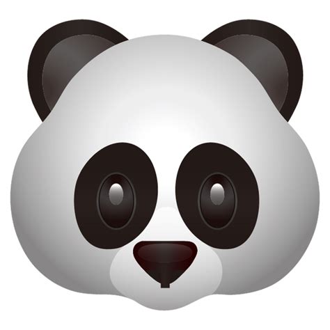 Download Panda Face Emoji | Emoji Island