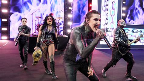 WATCH: Motionless In White Rock WrestleMania During Rhea Ripley’s Entrance