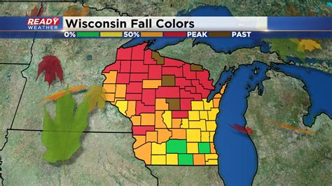 Peak color in place across northern Wisconsin