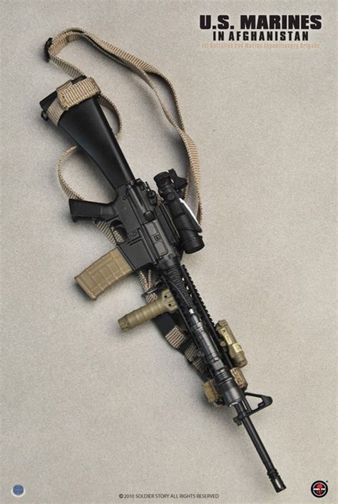 M16A4 rifle w/ accessories SOLDIER STORY - Machinegun