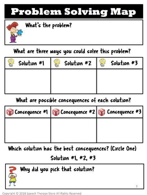 Problem Solving Printable Worksheets