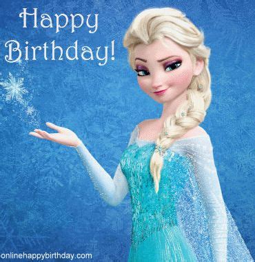 Happy Birthday | Disney elsa, Frozen movie, Frozen songs