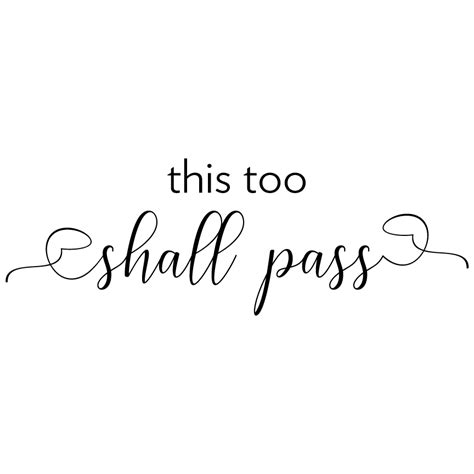 This Too Shall Pass – Wall Decal – BAMM Graphix