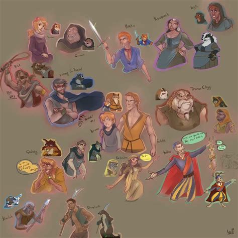 157 best Redwall Abbey images on Pinterest | Figure drawings, Badger ...