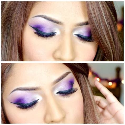 Eye Makeup for Violet Eyes | How to make, photos, examples