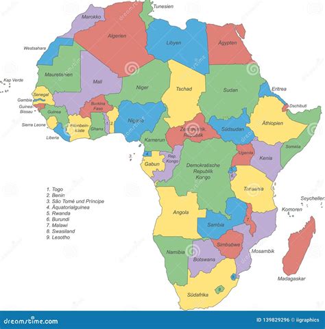 antiguo enlazar En marcha africa political map Aprobación en progreso cúbico