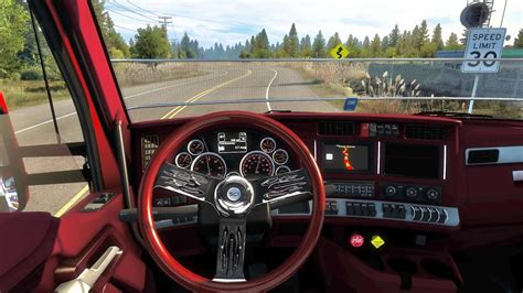 RED INTERIOR TRUCK - DRIVING IN CANADA - TRUCK GAMEPLAY - YouTube