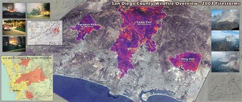 San Diego Wildfire Map