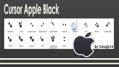 Cursor Apple Black by Tutosjb4 on DeviantArt