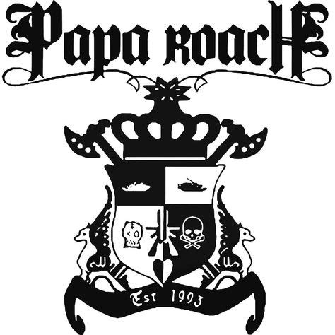 Papa Roach Band Logo Vinyl Decal Sticker (com imagens) | Adesivos