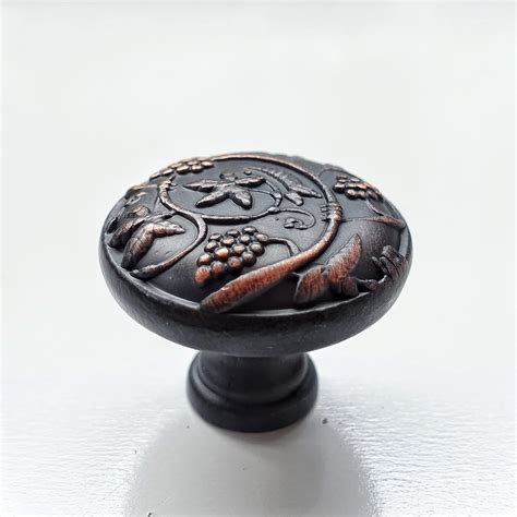 Vintage Bronze Cabinet Knob Cupboard Drawer Wardrobe Door Antique Pull ...