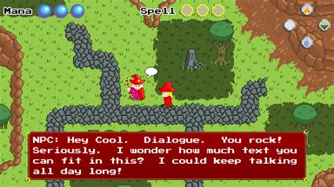 NPC Dialogue Box image - Tiny Mage - ModDB