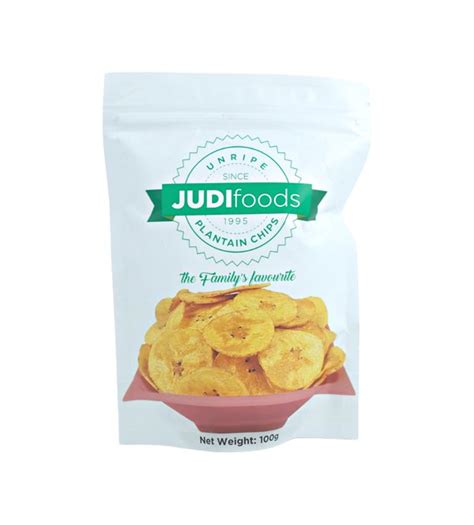 JUDI FOODS UNRIPE PLANTAIN CHIPS 100G – New Earth