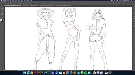 Fashion design adobe illustrator - snosong