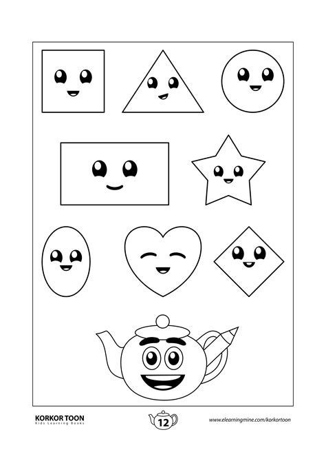 Shapes Coloring Pages Pdf – Askworksheet