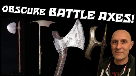 Obscure types of BATTLE AXE from around the world - YouTube