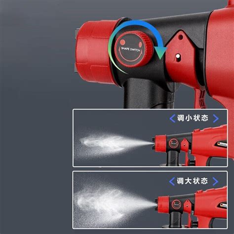 800ML Electric Cordless Paint Sprayer for Ryobi 18V Battery High Power Spray Gun | eBay