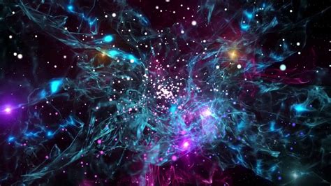 Background Animation - Particle Cosmic Stars - No Copyright Video | Nebula, Free videos, Videos