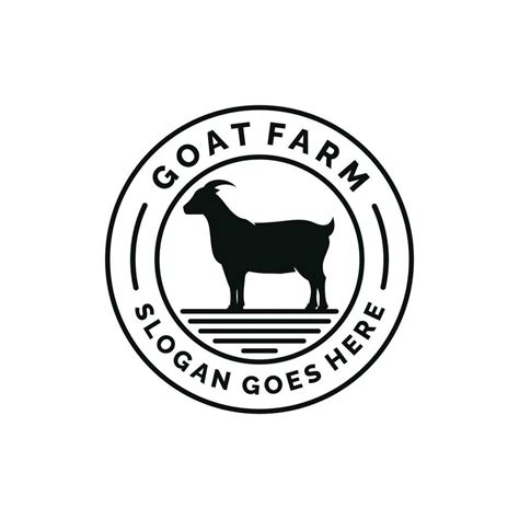 Goat farm logo design vector illustration. Livestock logo vector 25661731 Vector Art at Vecteezy